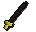 Black longsword