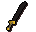 Black 2h sword