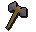 Iron battleaxe