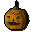 Orange pumpkin (laughing)
