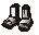 Skeleton boots