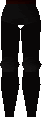 Black platelegs