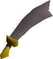 Steel scimitar