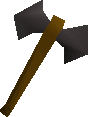 Iron battleaxe