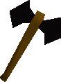 Black battleaxe