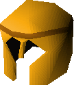 Gilded med helm