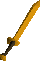 Gilded 2h sword