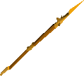 Gilded hasta