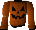 Ugly halloween jumper (orange)