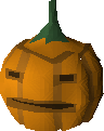 Orange pumpkin (depressed)