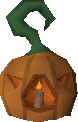Spooky pumpkin lantern
