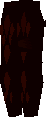 Blood black d'hide chaps