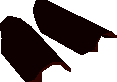 Blood black d'hide vambraces