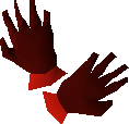 Blood barrows gloves