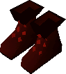 Blood lumberjack boots