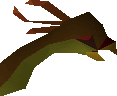 Cockatrice head