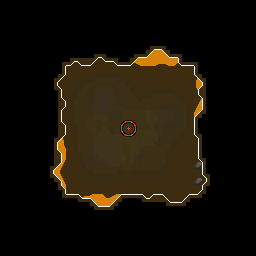 The world map around King Black Dragon