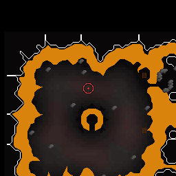 The world map around Yama