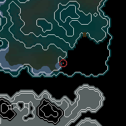 The world map around Ancient Wyvern