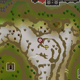 The world map around Big Wolf
