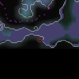 The world map around Dagannoth