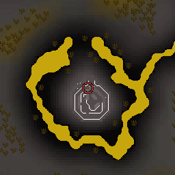 The world map around Elder Chaos druid
