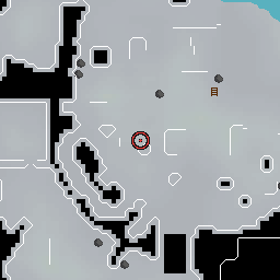 The world map around Icefiend