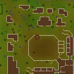 The world map around Khazard Guard
