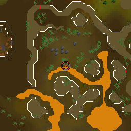 The world map around Ogre chieftain