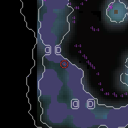 The world map around Shade