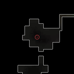 The world map around Sulphur Lizard