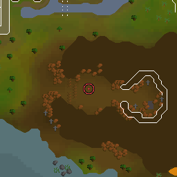 The world map around Zogre