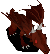 Baby red dragon
