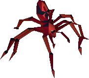 Deadly red spider