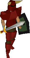 Zamorak warrior